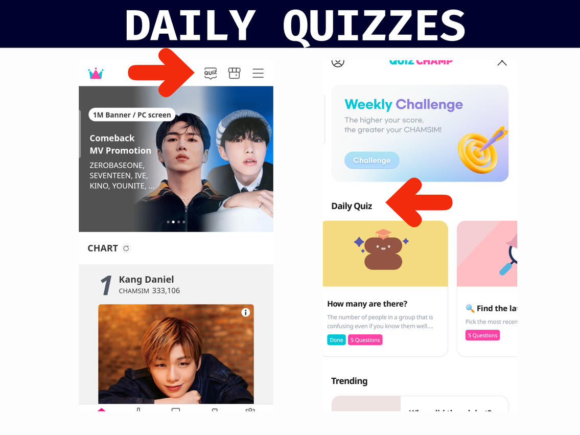 💙 (1) Press &#39;QUIZ&#39; on the upper right corner of the page. (2) Answer all applicable quizzes.